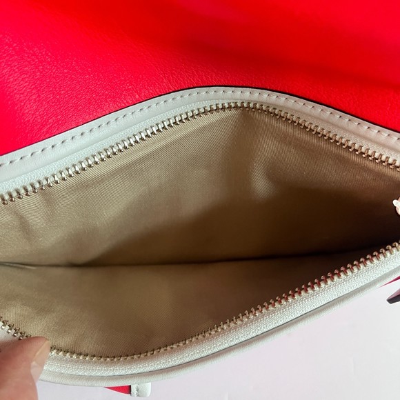 Coach Legacy Dutone Leather Foldover Clutch Wallet - Picture 10 of 13